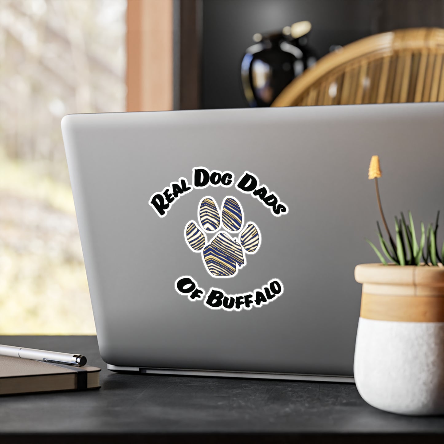 Real Dog Dads of Buffalo Vinyl Decal