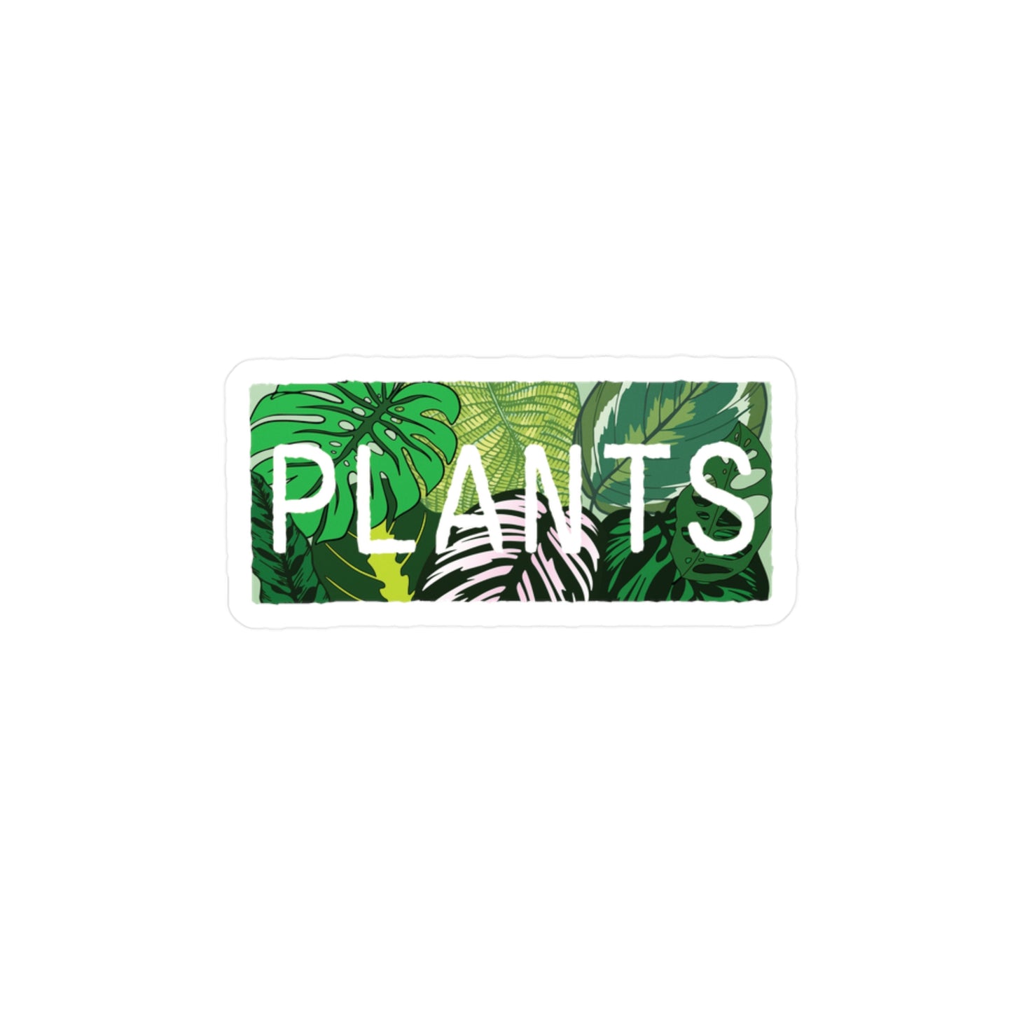 "Plants" Vinyl Decal