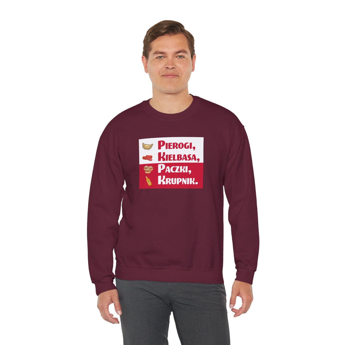 Dyngus Day Flag Sweatshirt