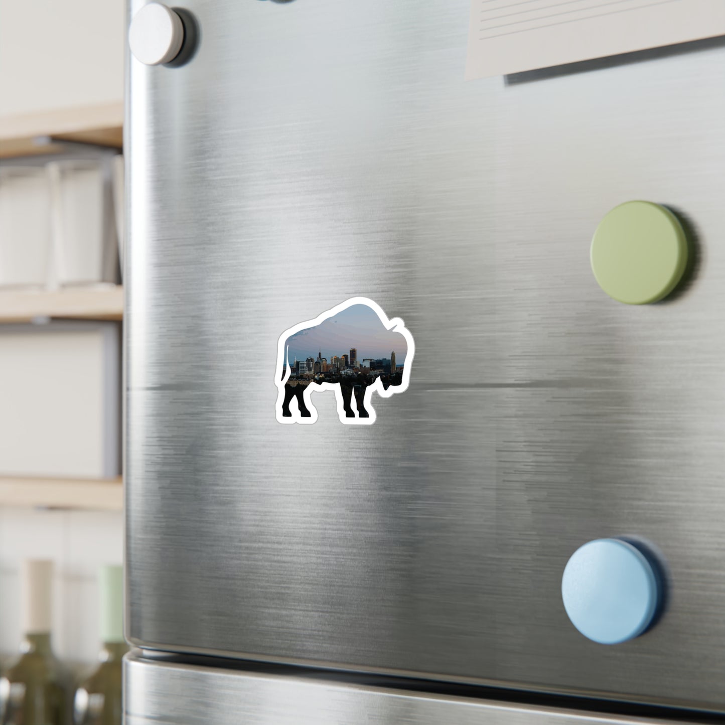 Buffalo Skyline Vinyl Decal