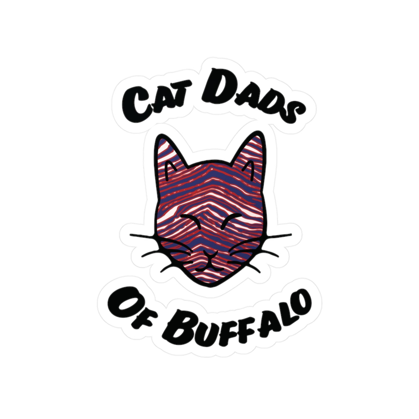 The Cat Dad Vinyl Decal