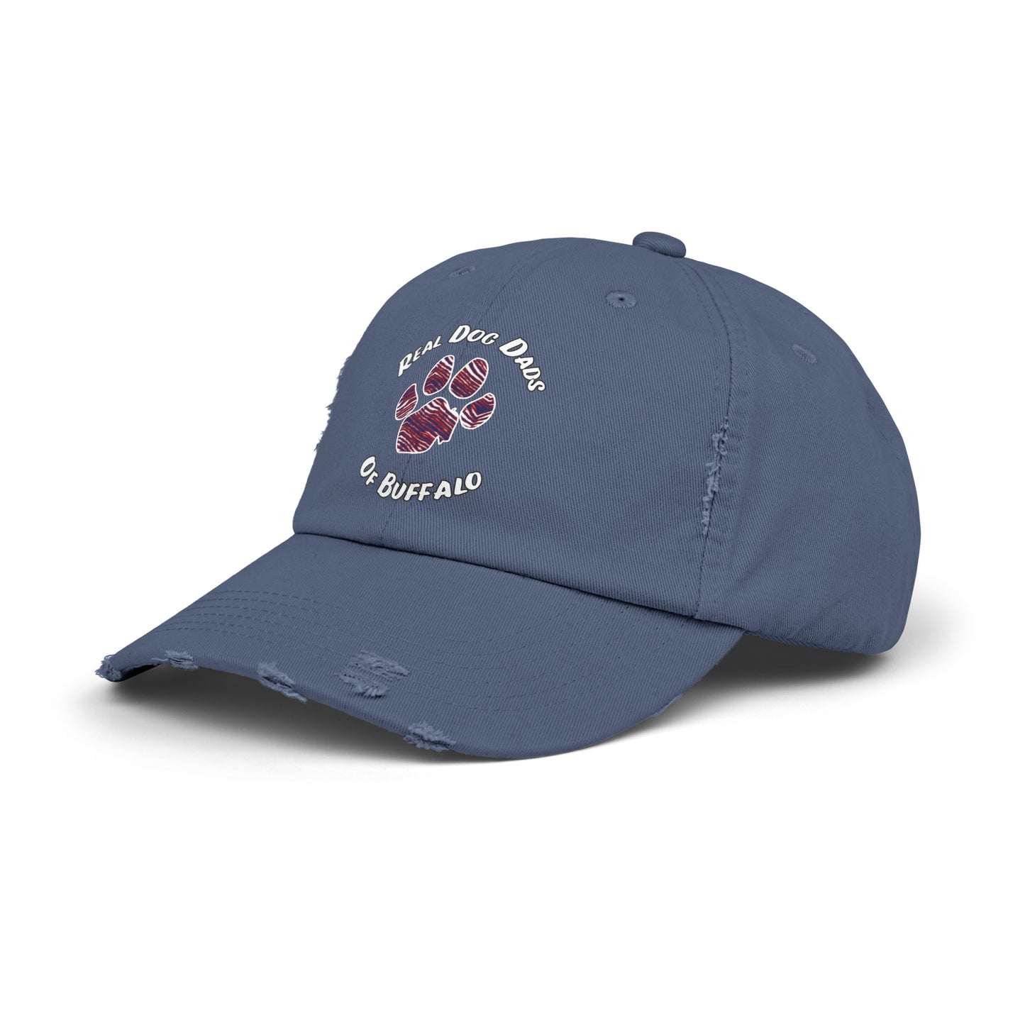 Real Dog Dads of Buffalo Distressed Cap