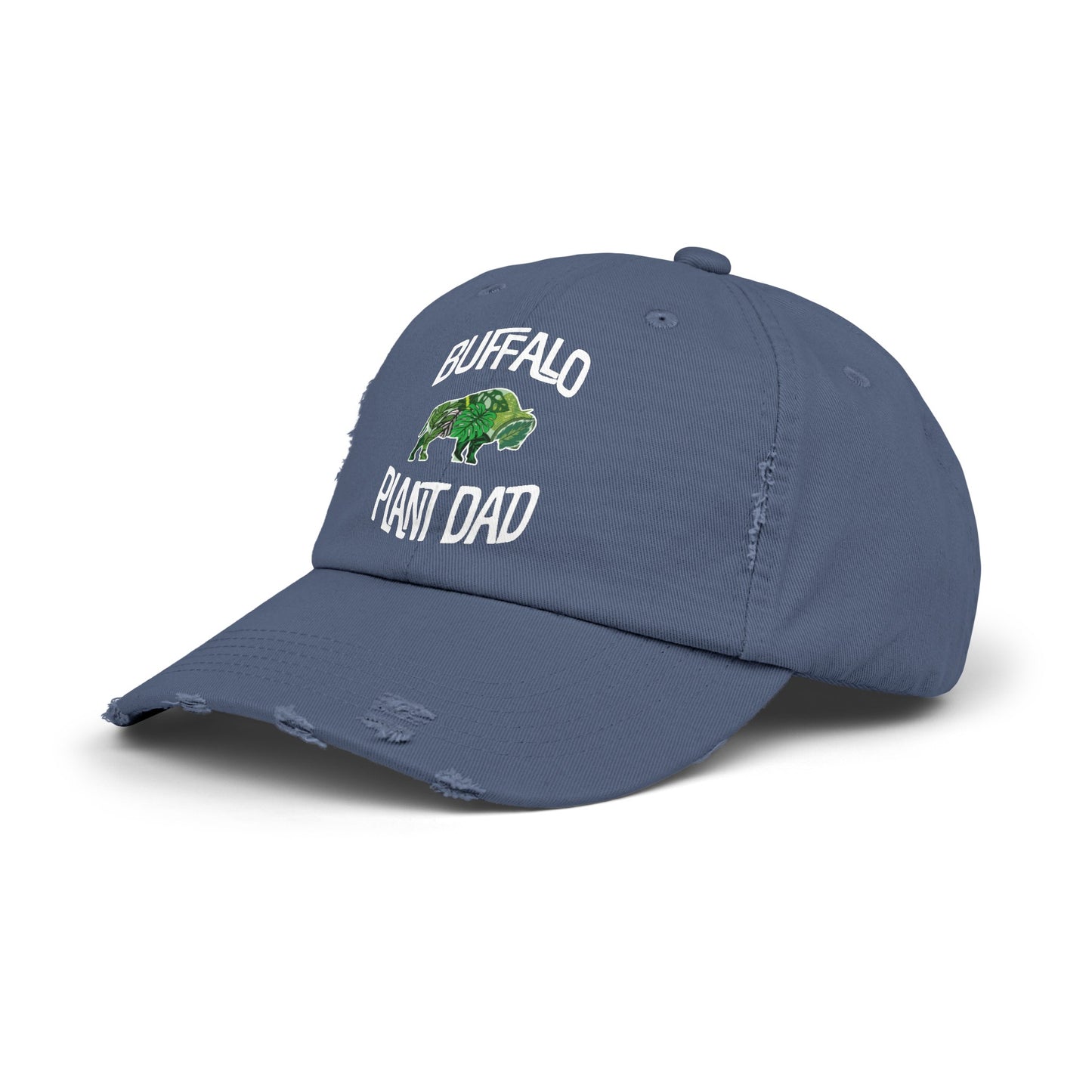 Buffalo Plant Dad Distressed Cap