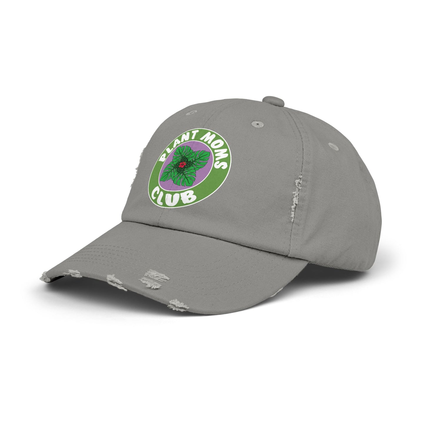 Plant Moms Club Distressed Cap