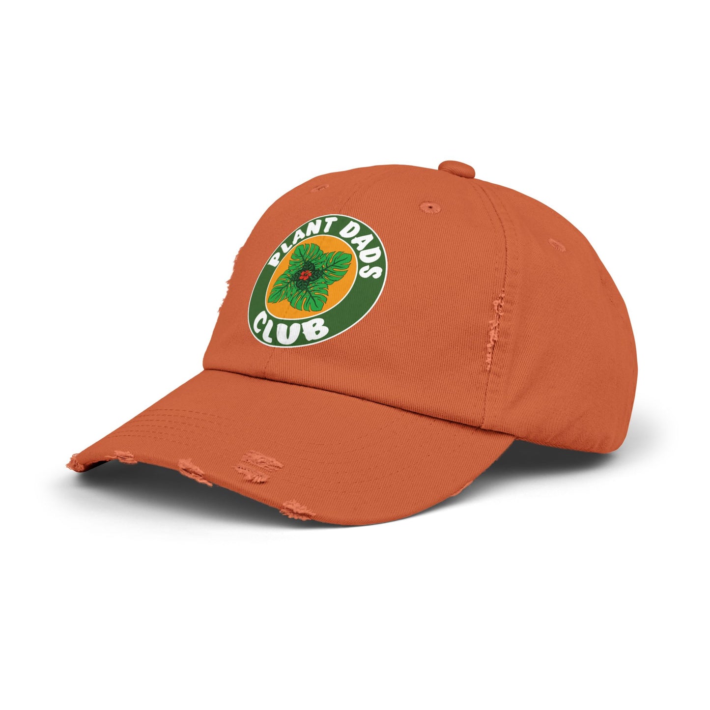 Plant Dads Club Distressed Cap