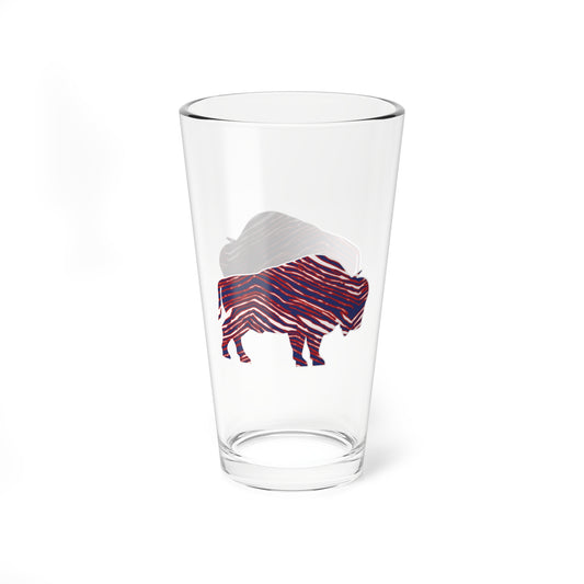 The Buffalo Game Day Glass