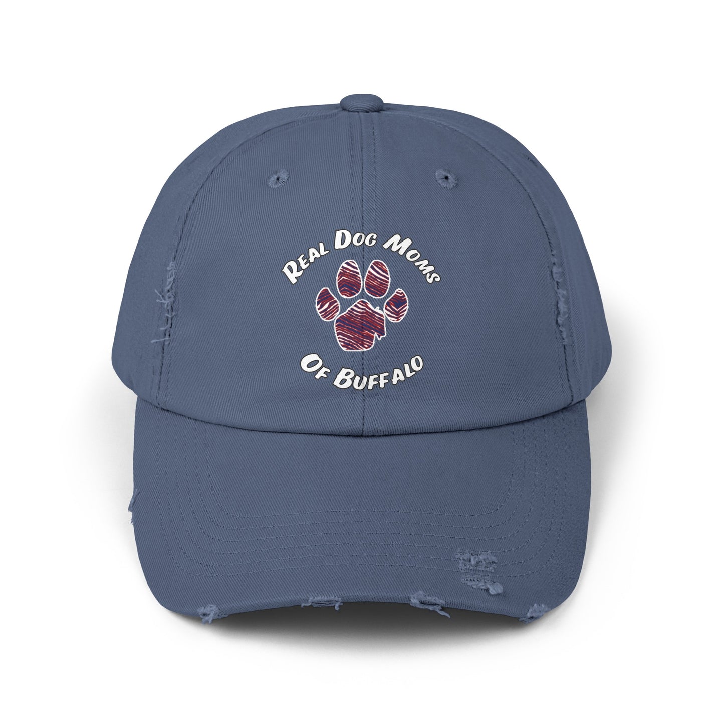 Real Dog Moms of Buffalo Distressed Cap