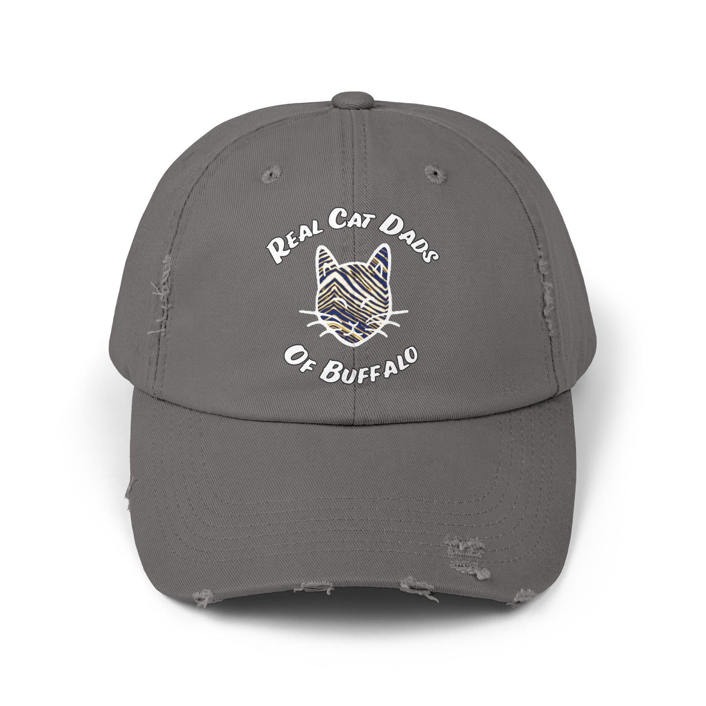 Real Cat Dads of Buffalo Distressed Cap