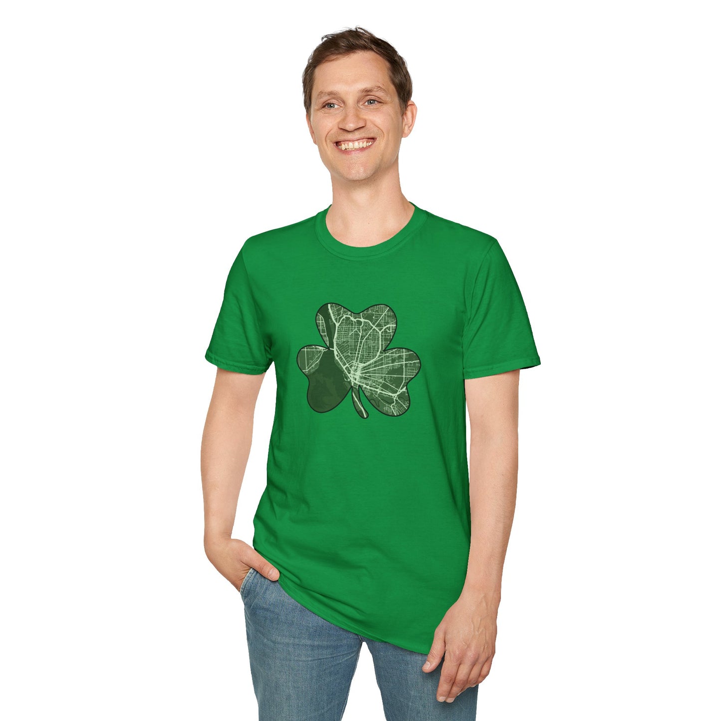 Map of Buffalo St. Patrick’s Day Shirt