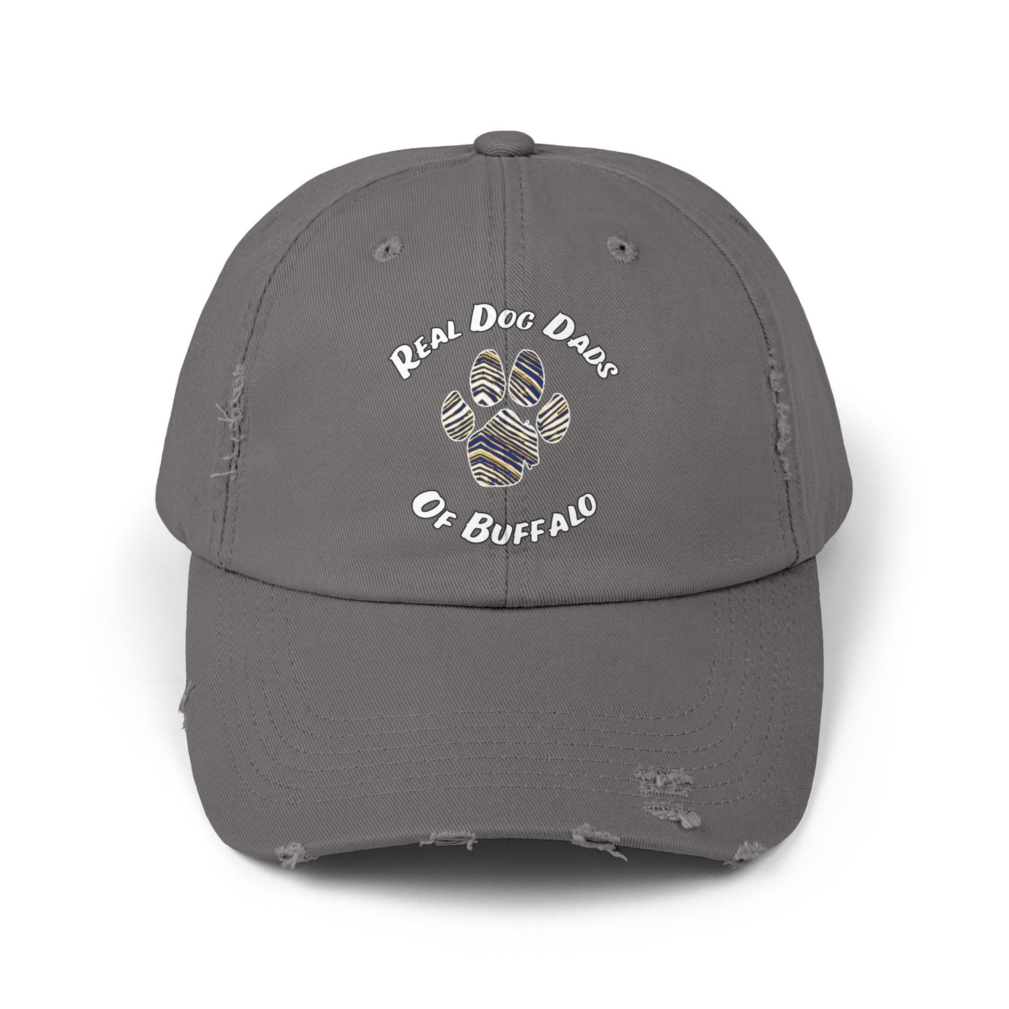 Real Dog Dads of Buffalo Distressed Cap