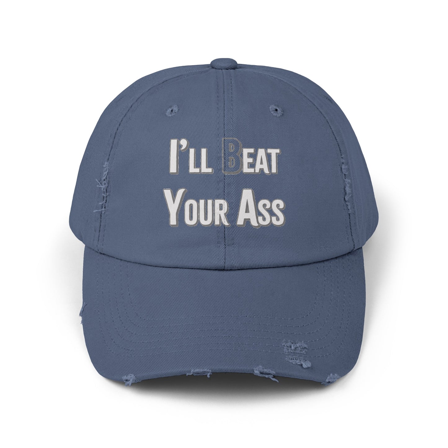 (b)Eat Your Ass Distressed Cap