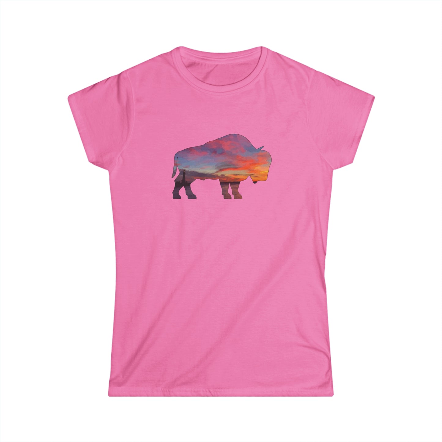 Buffalo Waterfront Sunset Women's Shirt