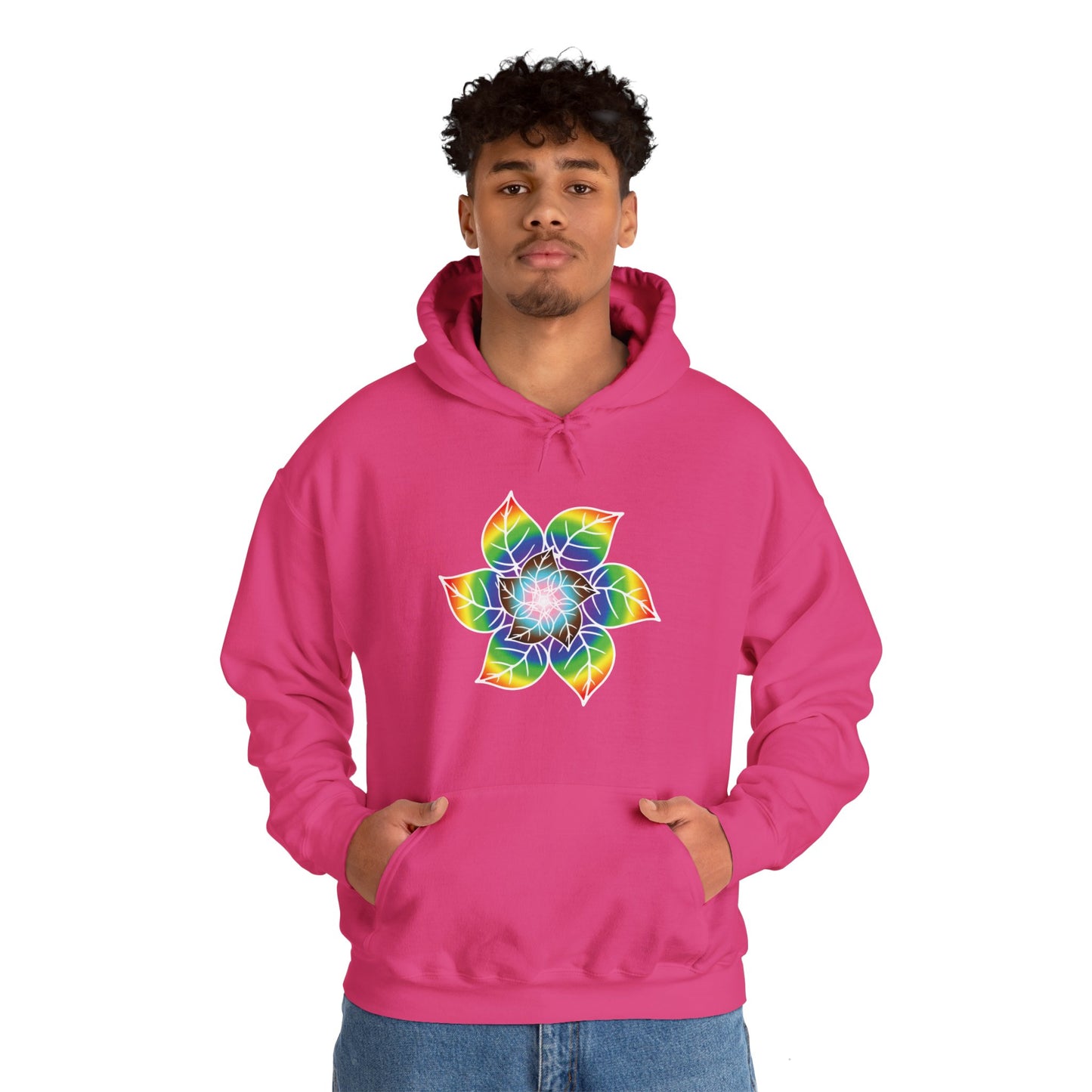 Flower Leaf Pride Hoodie