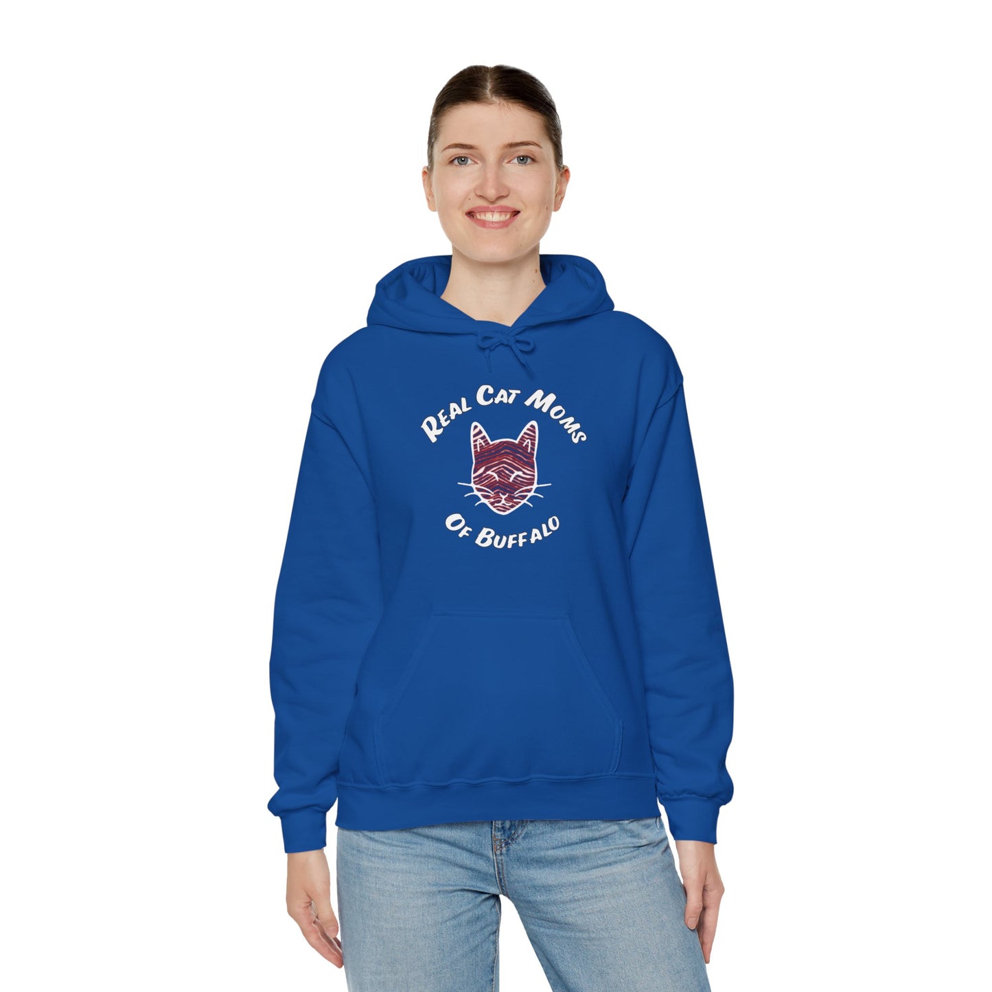 Real Cat Moms of Buffalo Hoodie