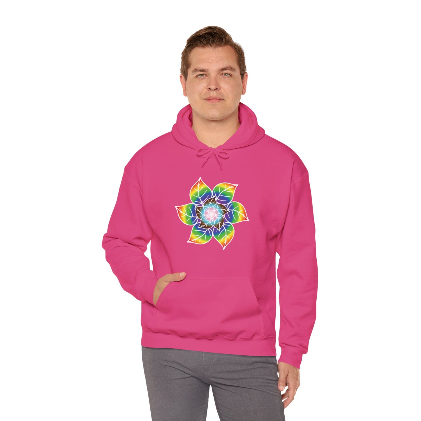 Flower Leaf Pride Hoodie