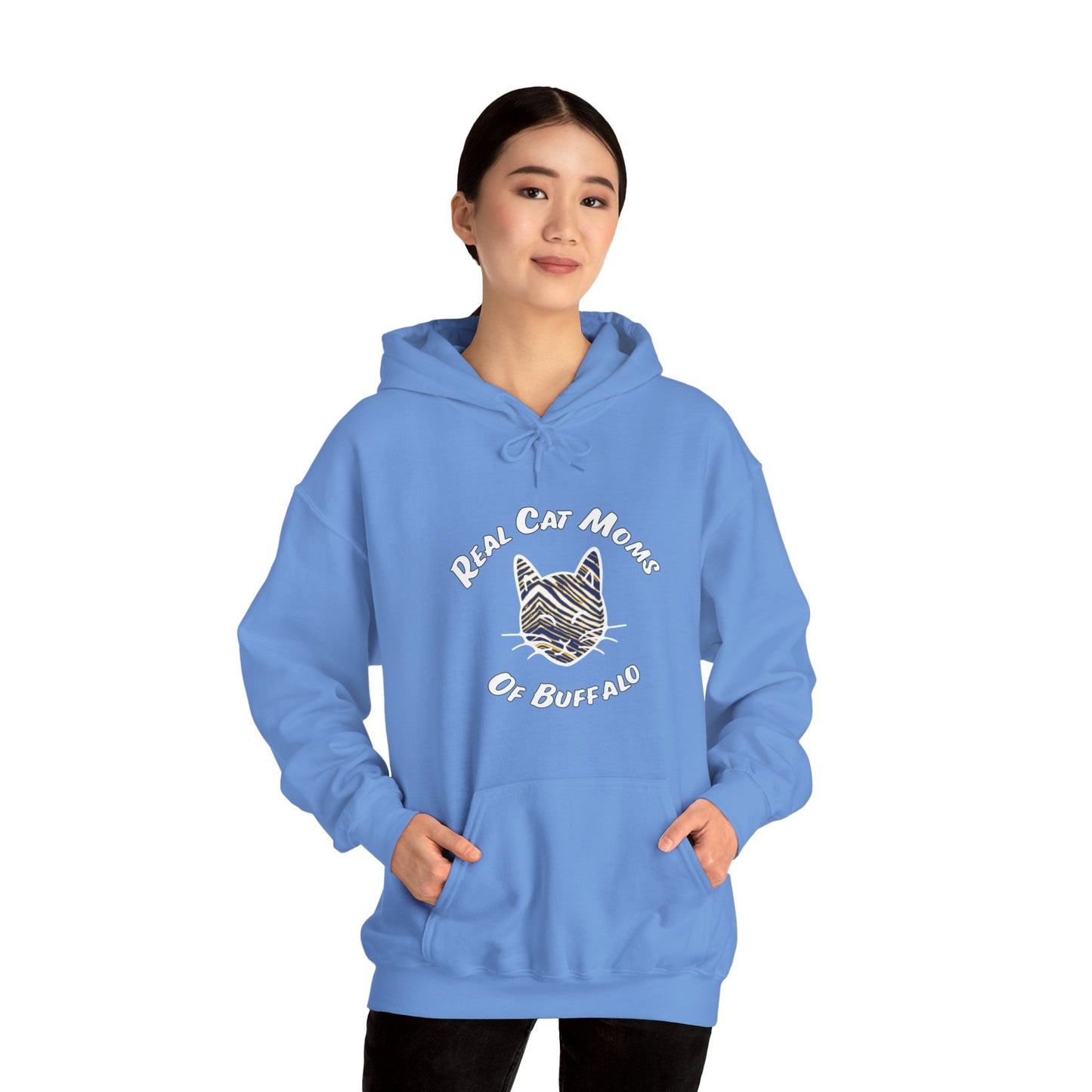 Real Cat Moms of Buffalo Hoodie