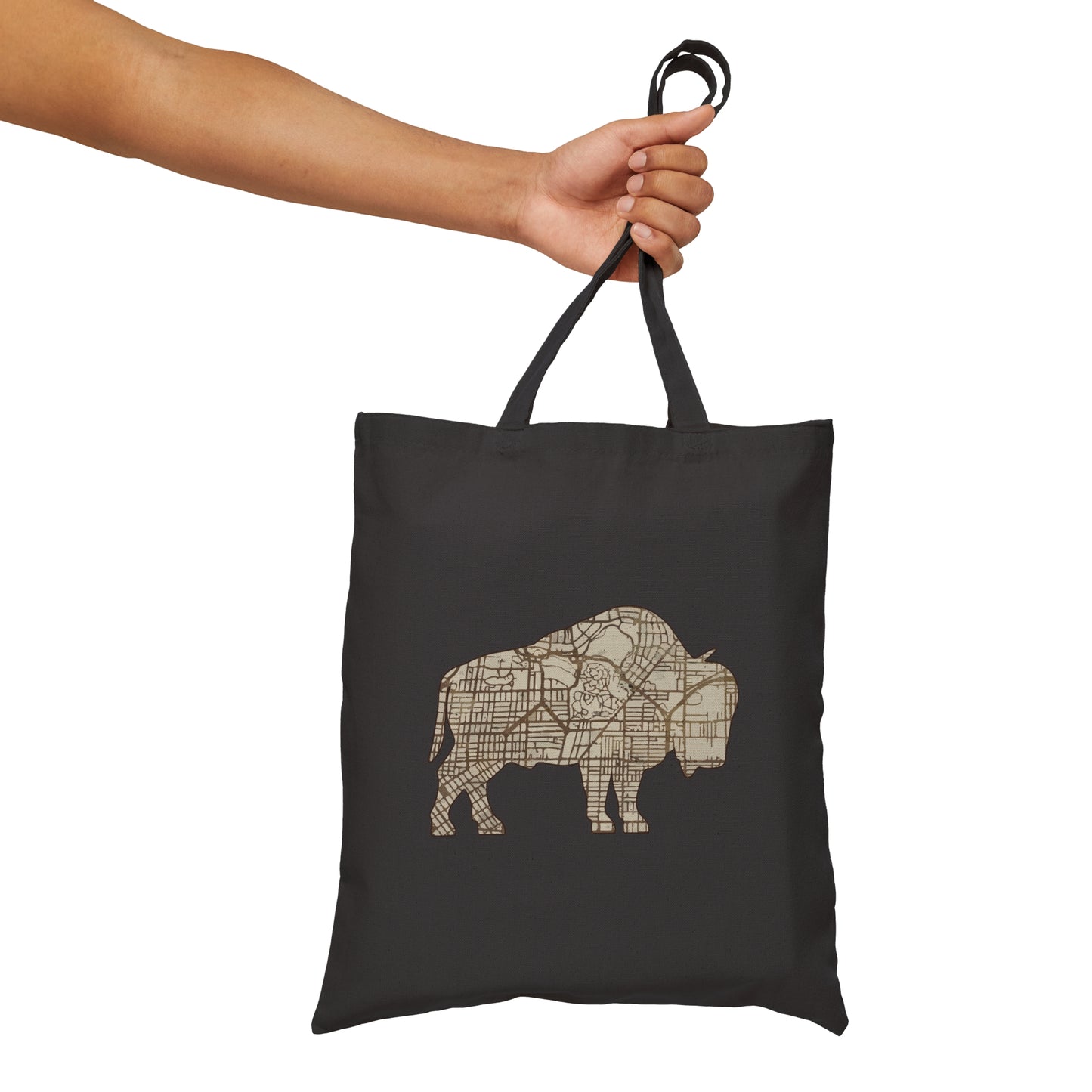 Map of Buffalo Tote Bag