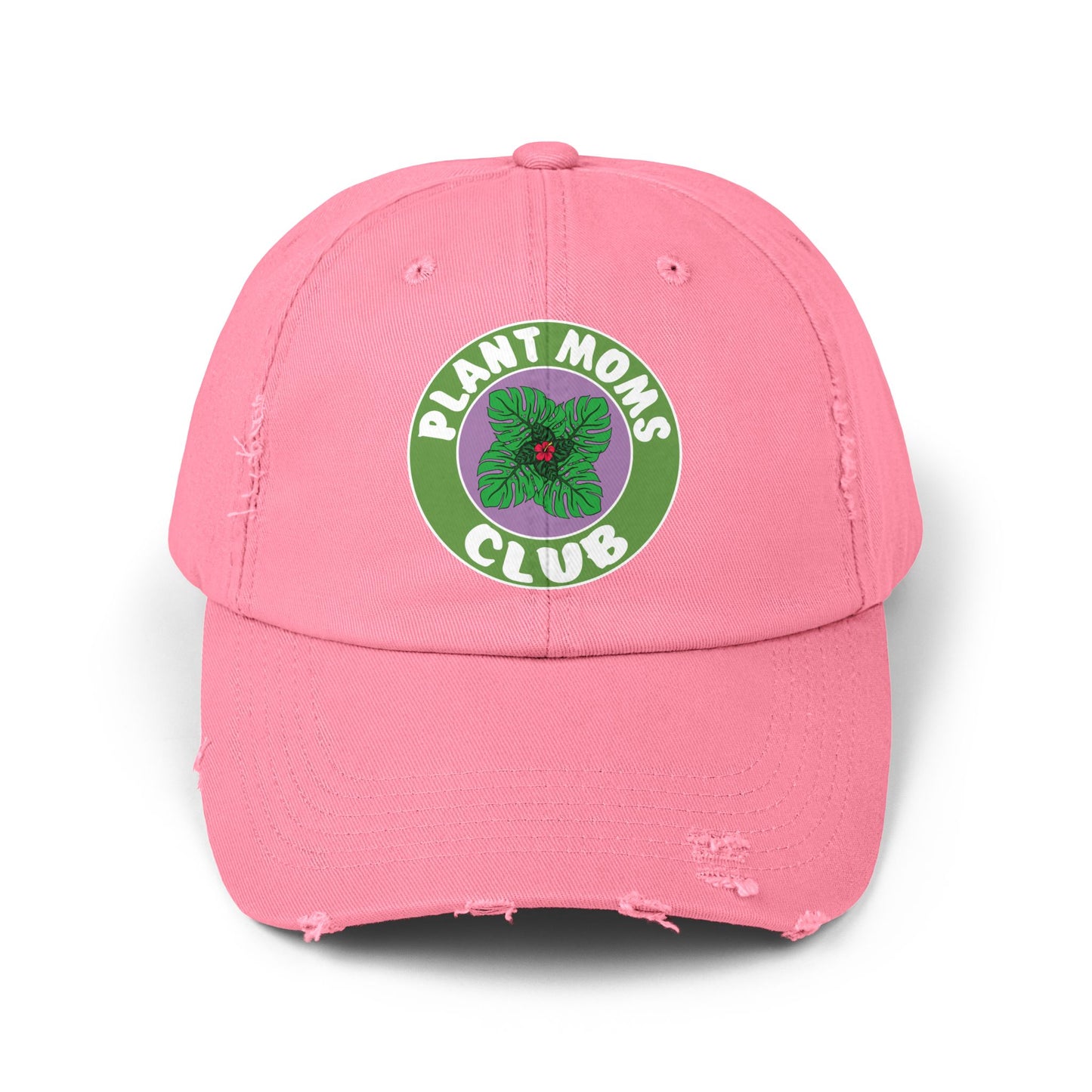 Plant Moms Club Distressed Cap