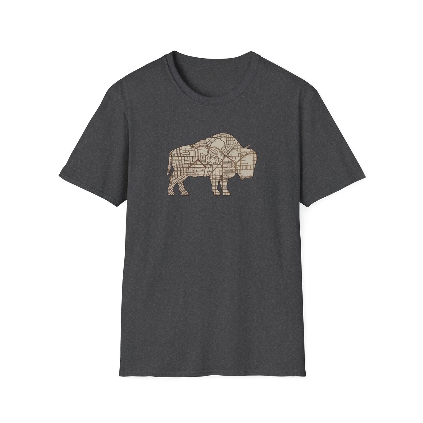 Map of Buffalo Shirt