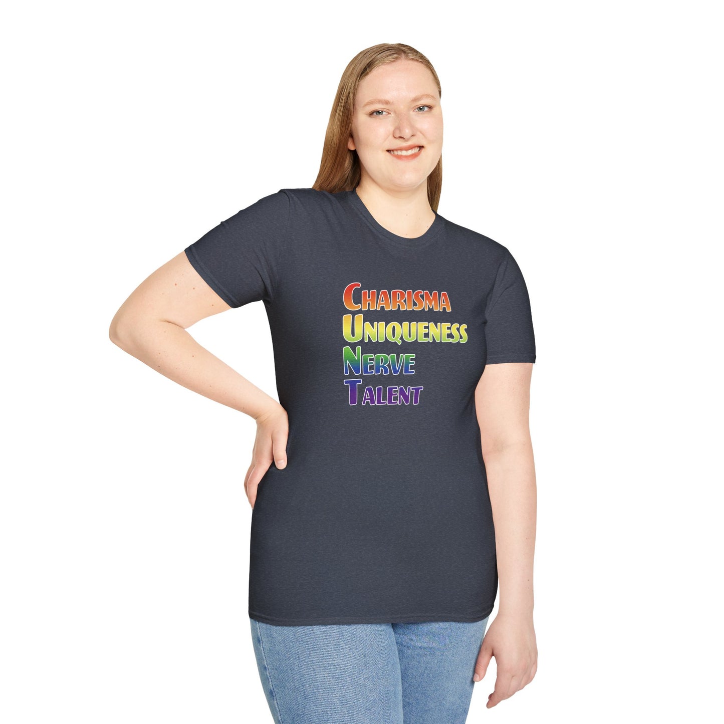 Charisma, Uniqueness, Nerve, T… Shirt