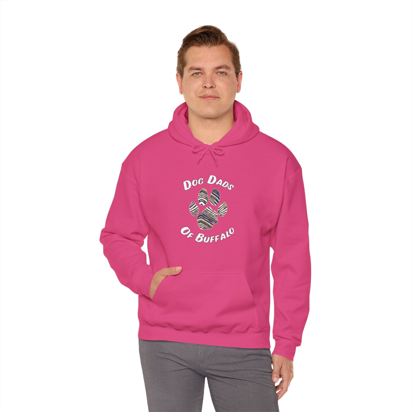 The Pawffalo Dog Dad Hoodie