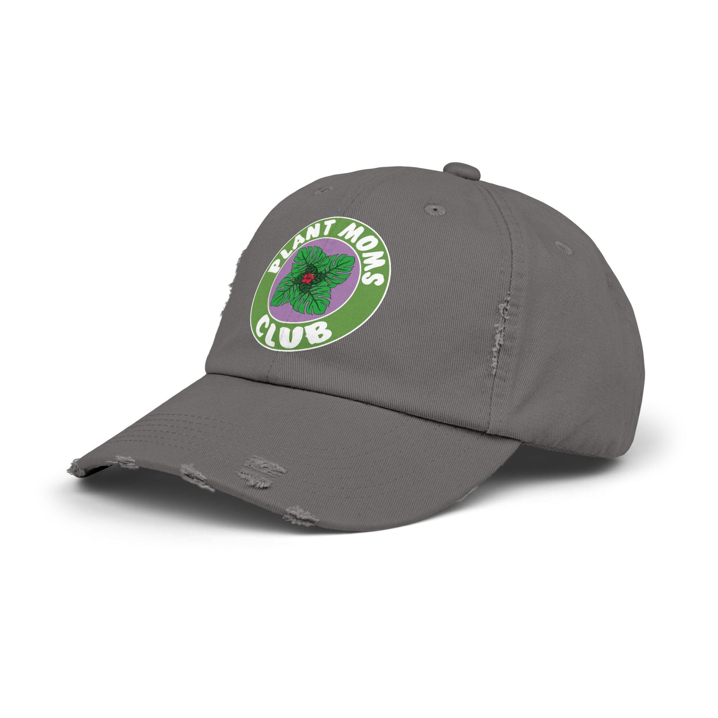 Plant Moms Club Distressed Cap