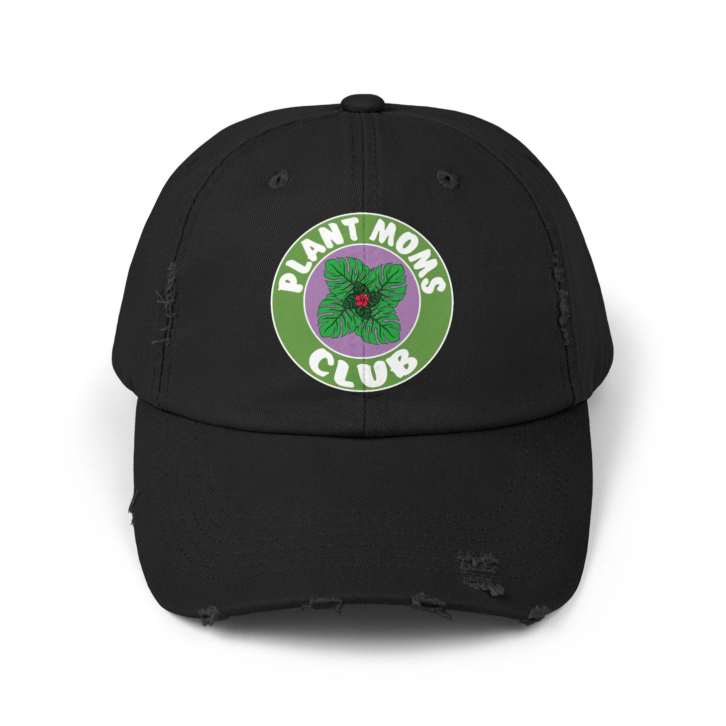 Plant Moms Club Distressed Cap