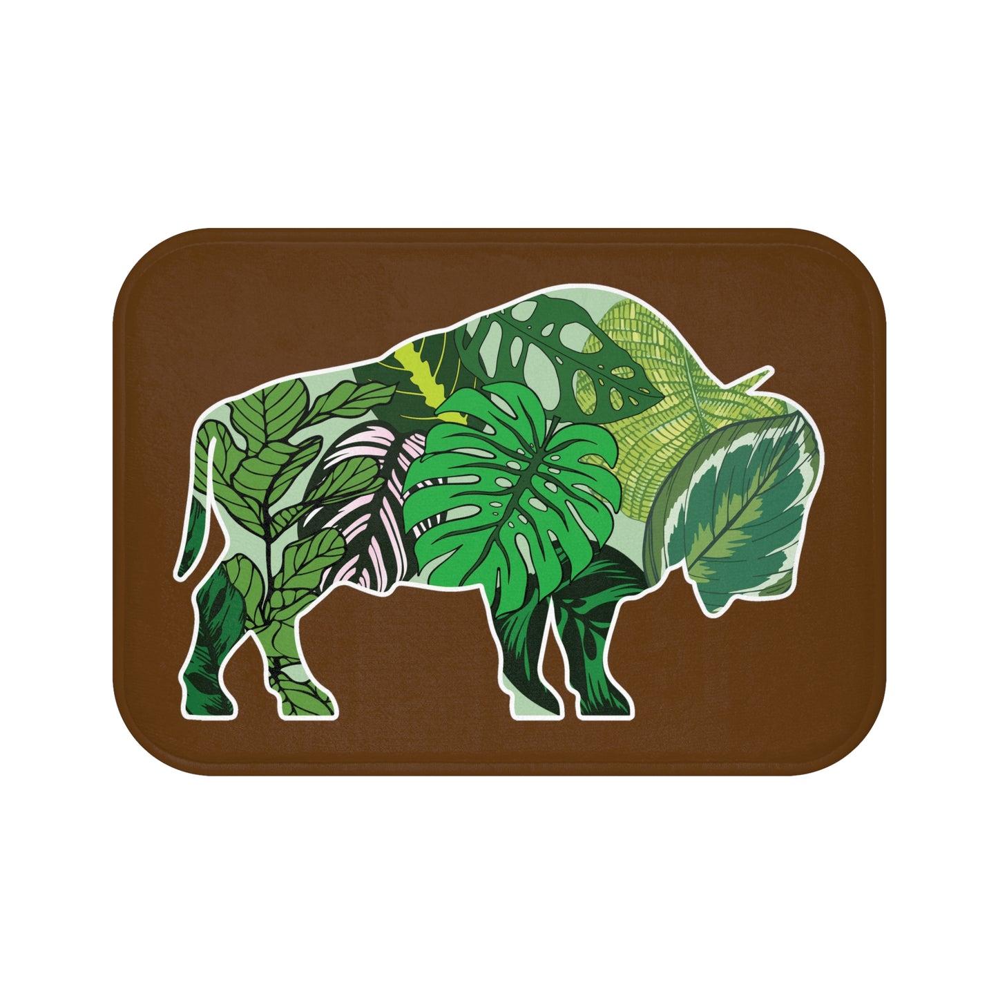 Buffalo Plant Lover Bath Mat