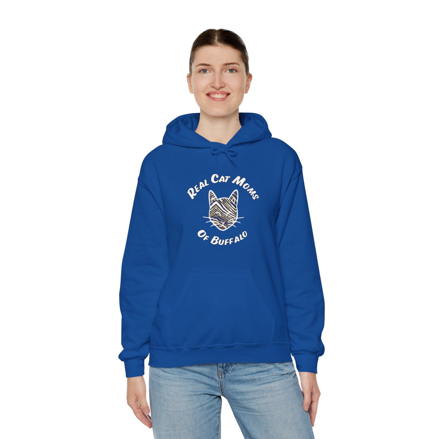 Real Cat Moms of Buffalo Hoodie