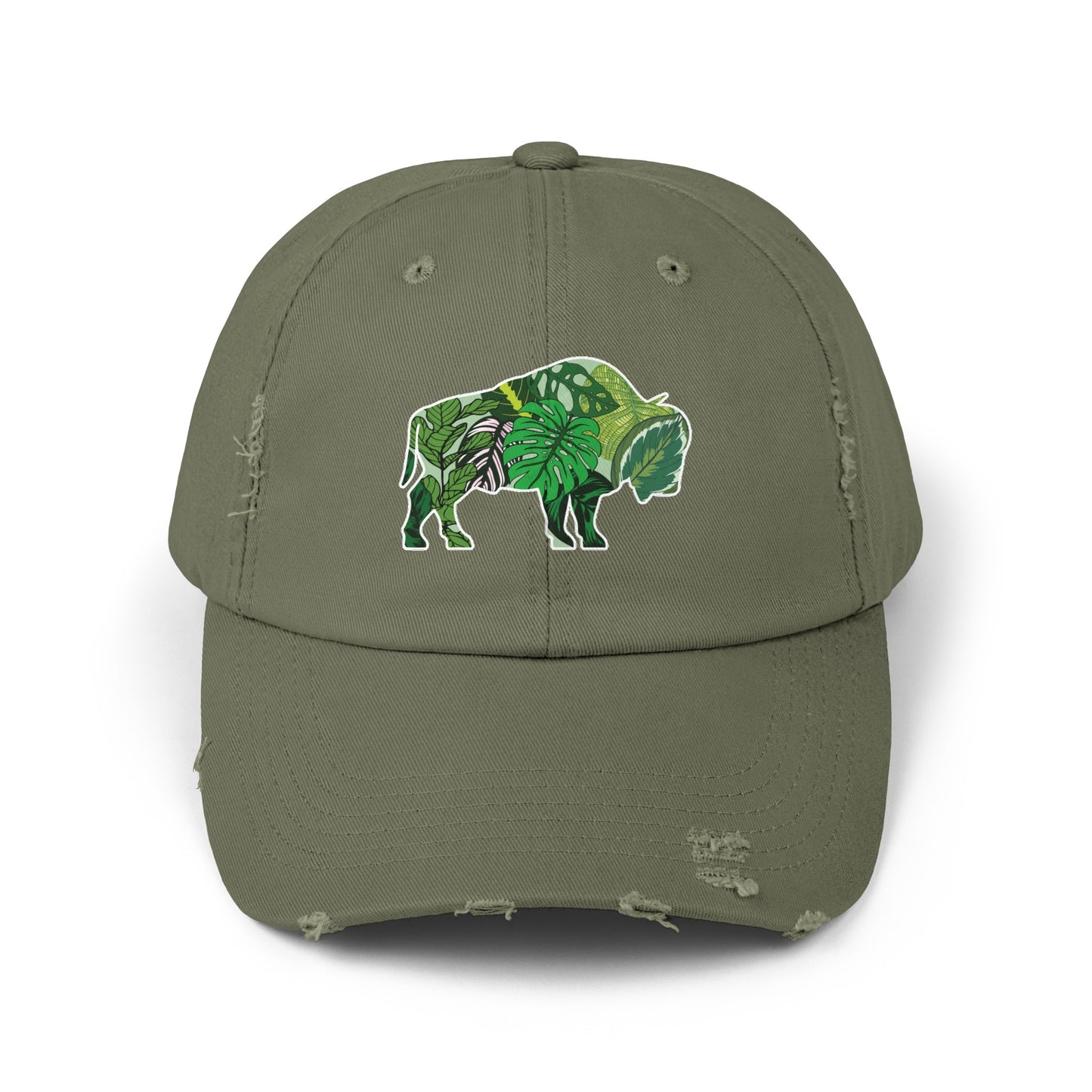 Buffalo Plant Lover Distressed Cap