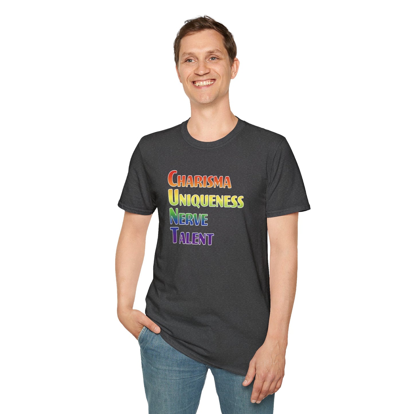 Charisma, Uniqueness, Nerve, T… Shirt