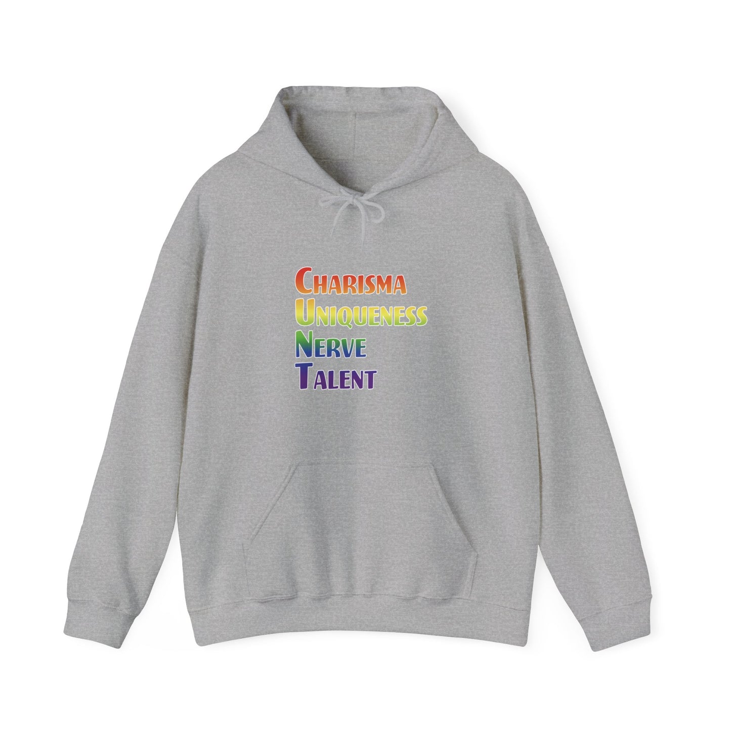 Charisma, Uniqueness, Nerve, T… Hoodie