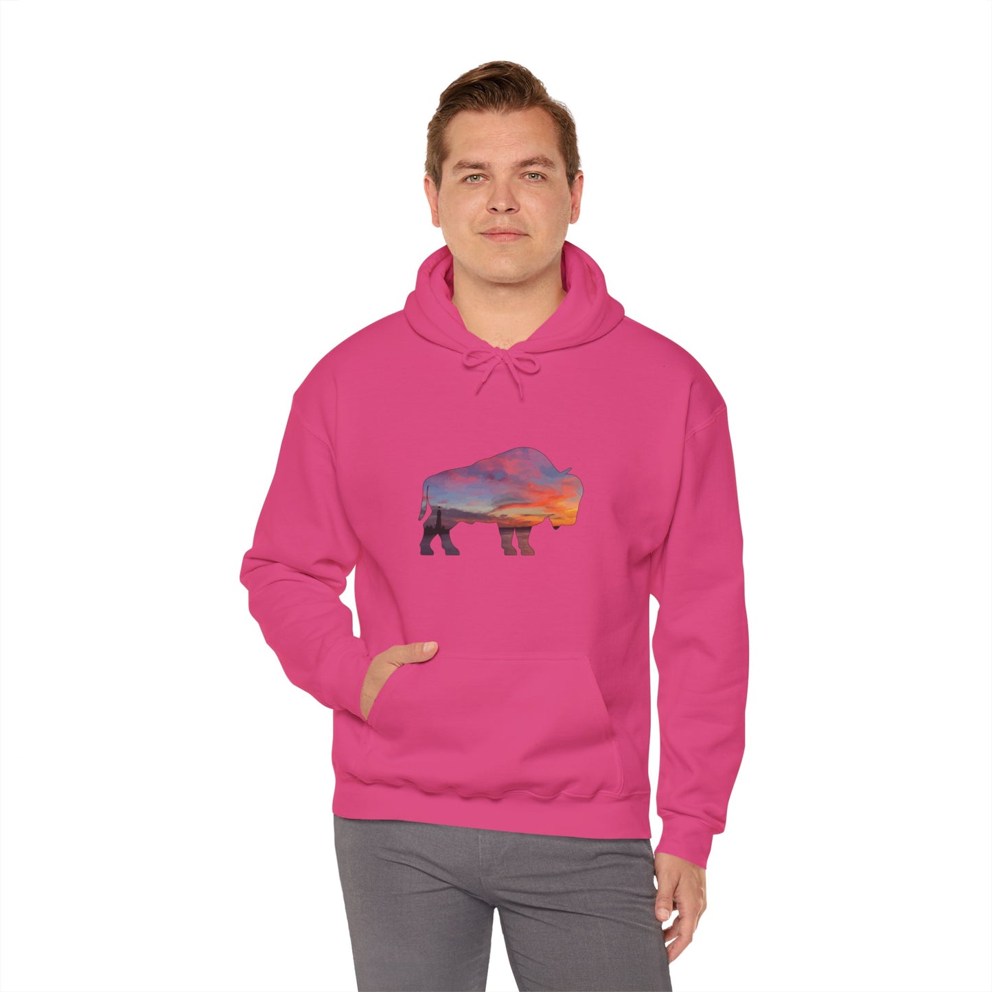 Buffalo Waterfront Sunset Hoodie