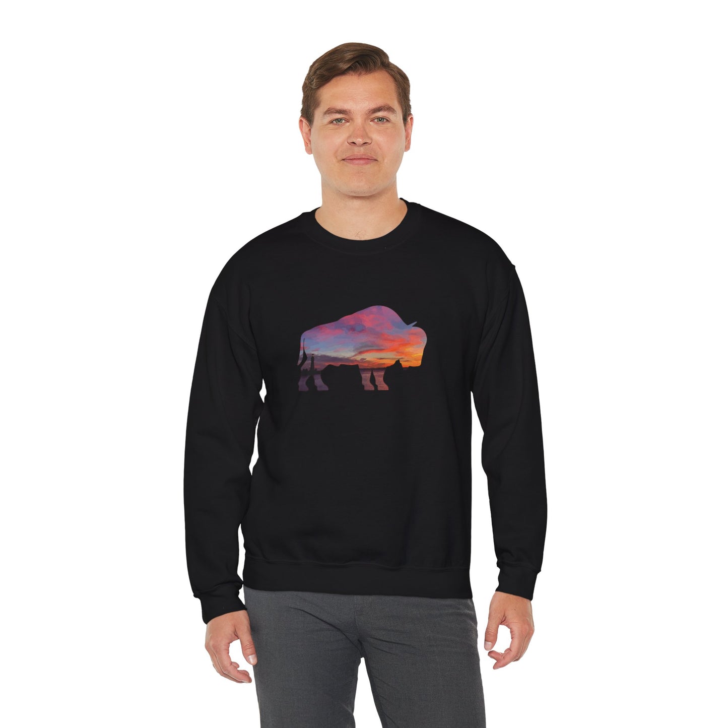 Buffalo Waterfront Sunset Sweatshirt