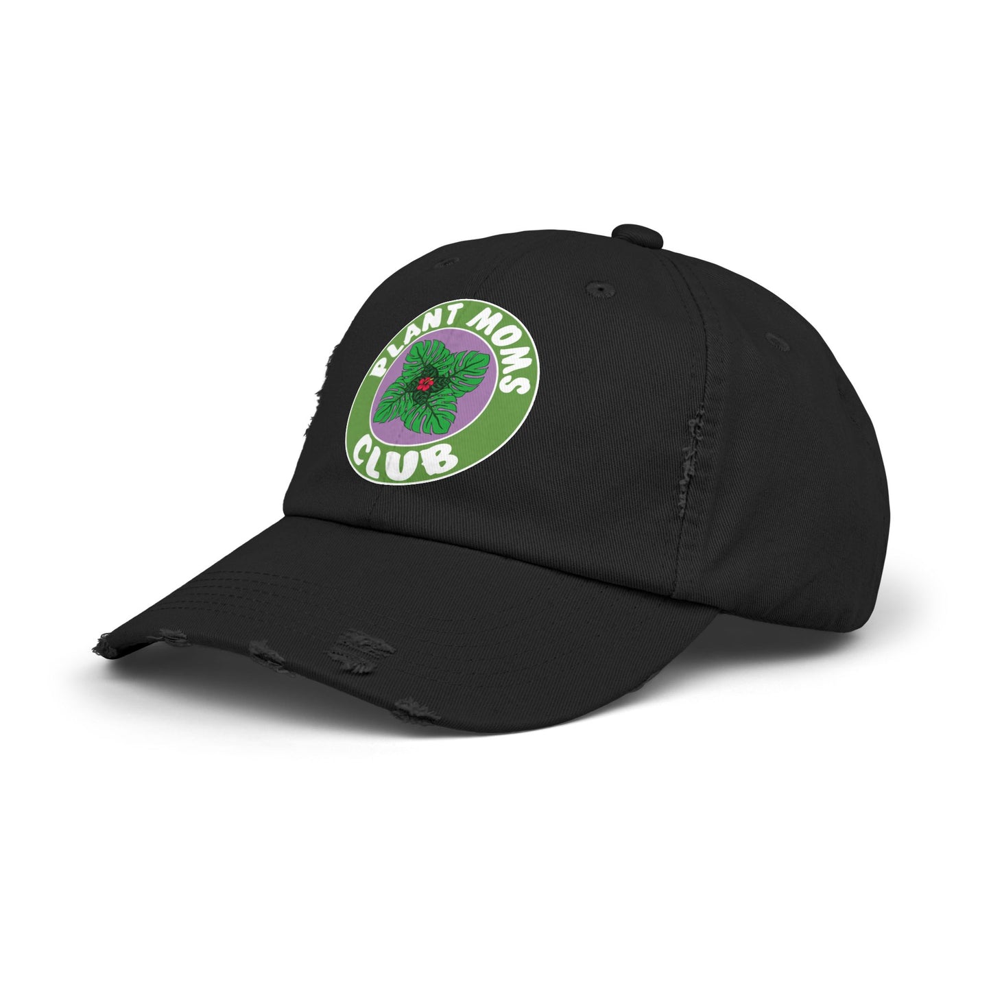 Plant Moms Club Distressed Cap