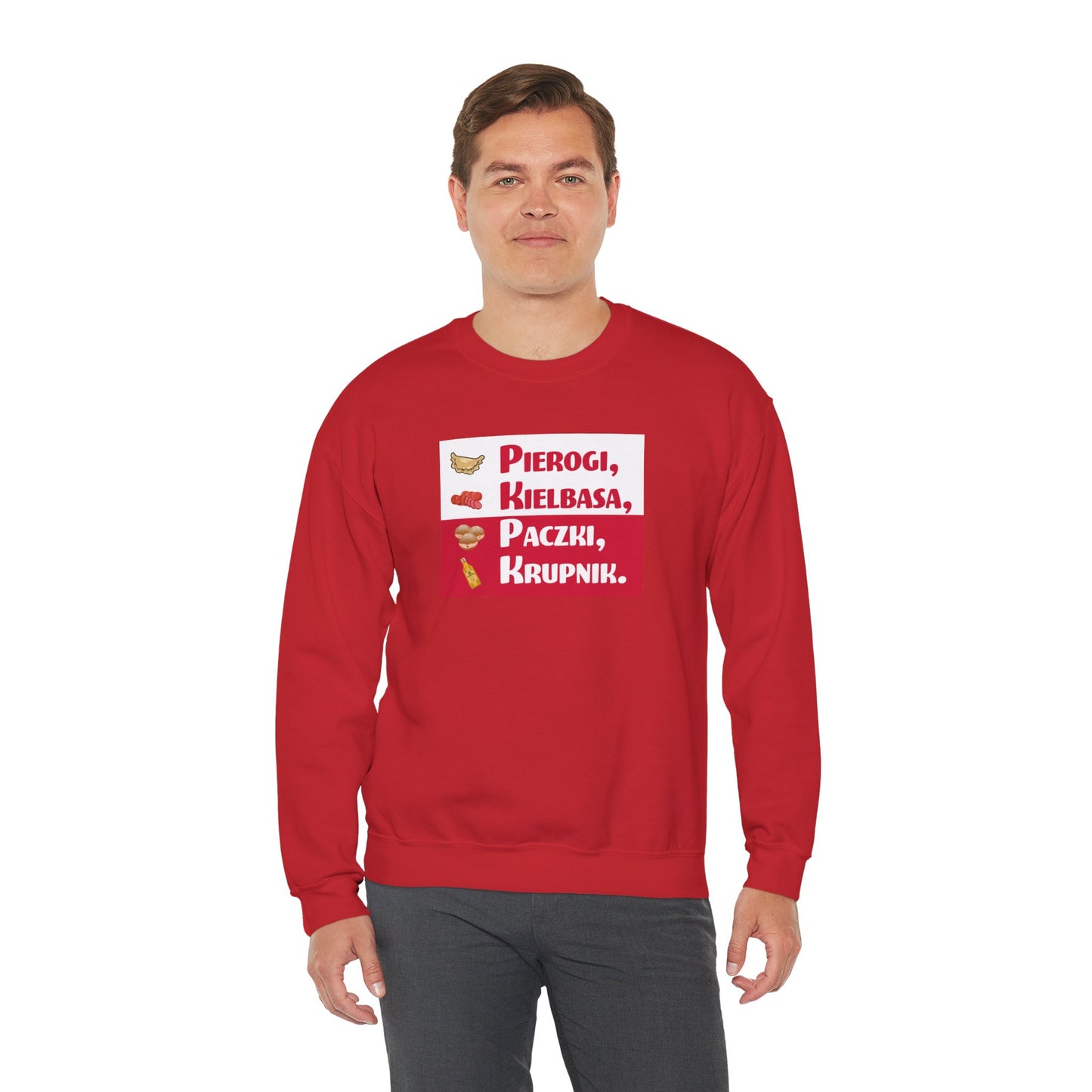 Dyngus Day Flag Sweatshirt