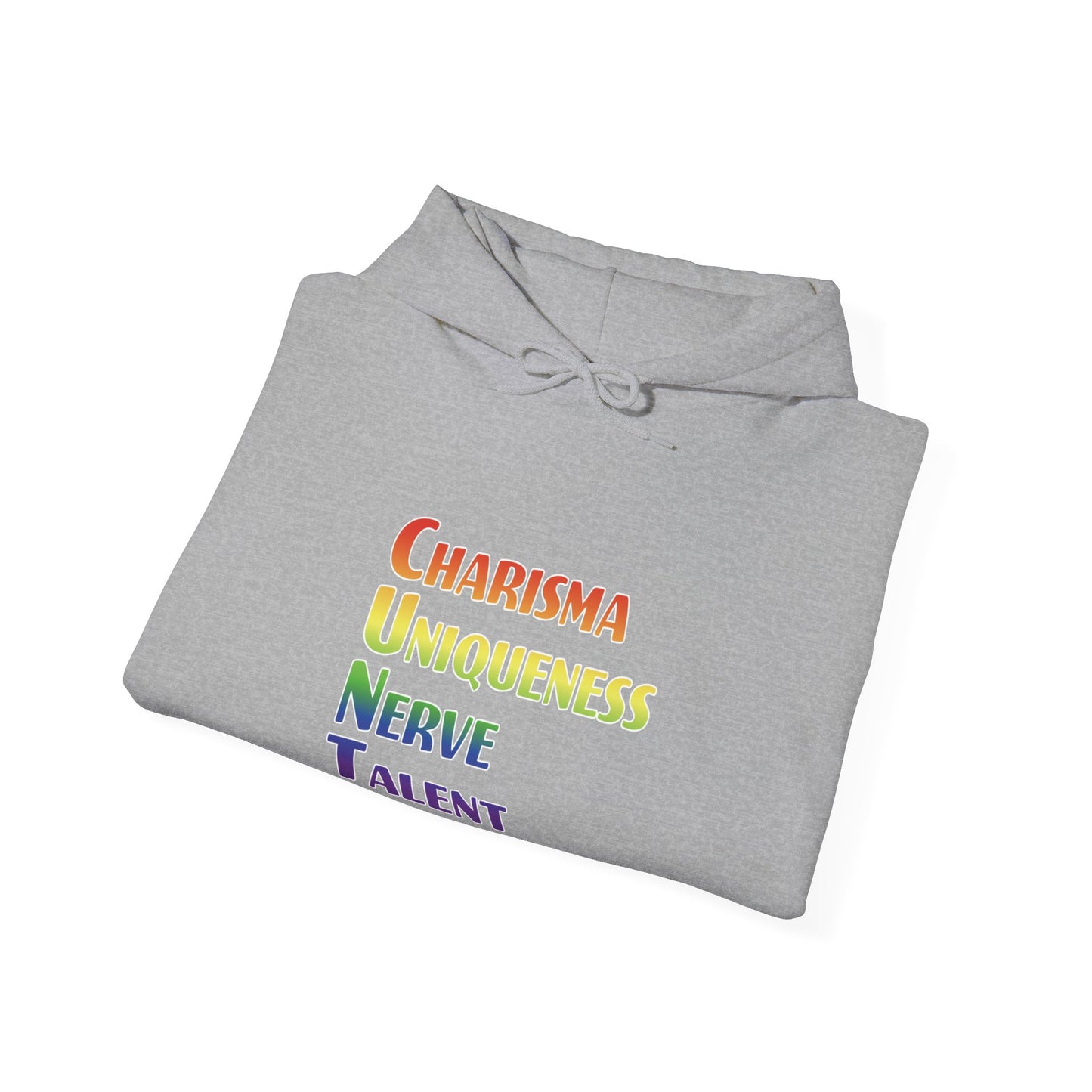 Charisma, Uniqueness, Nerve, T… Hoodie