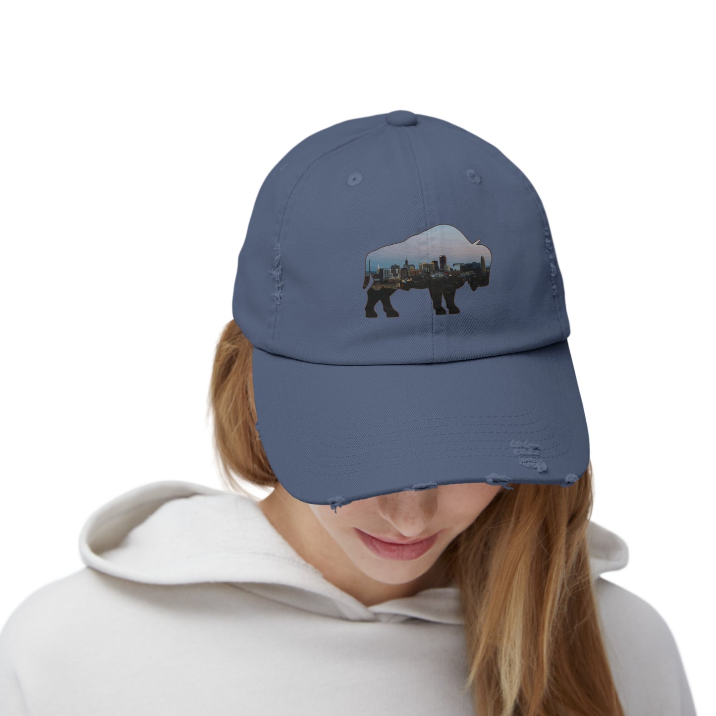 Buffalo Skyline Distressed Cap