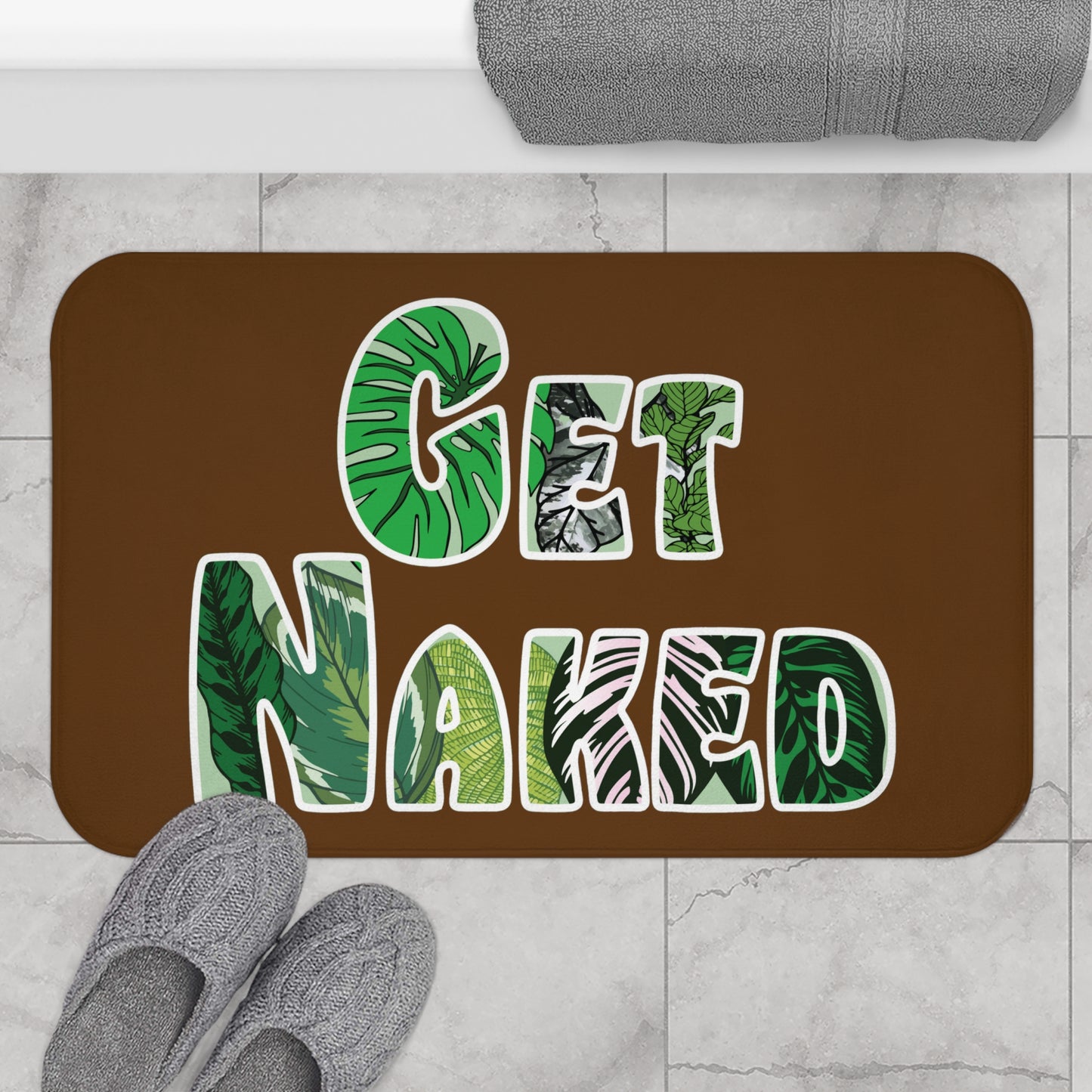 Plant Lovers Bath Mat