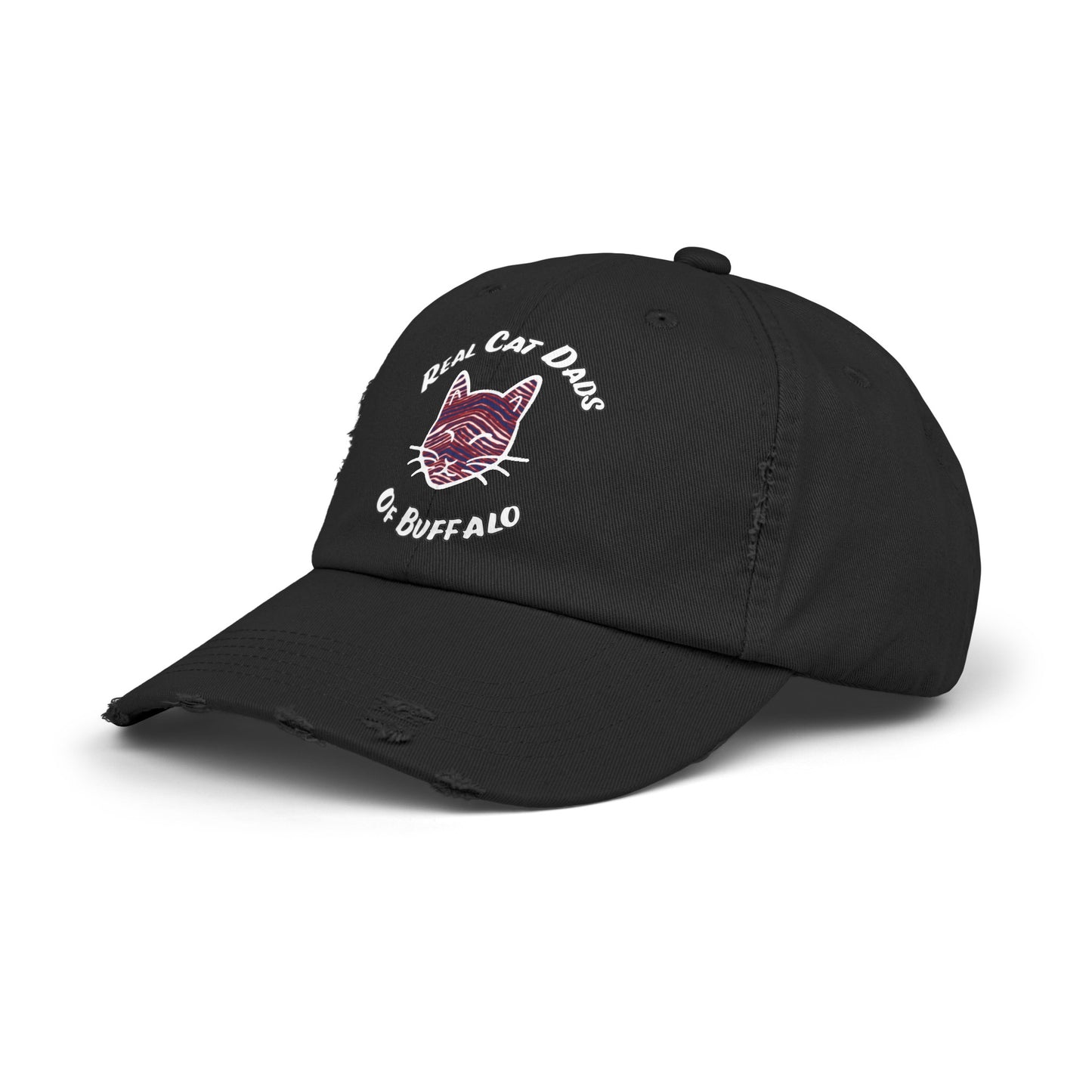 Real Cat Dads of Buffalo Distressed Cap