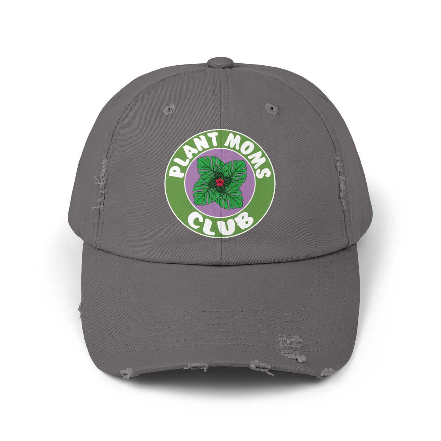 Plant Moms Club Distressed Cap