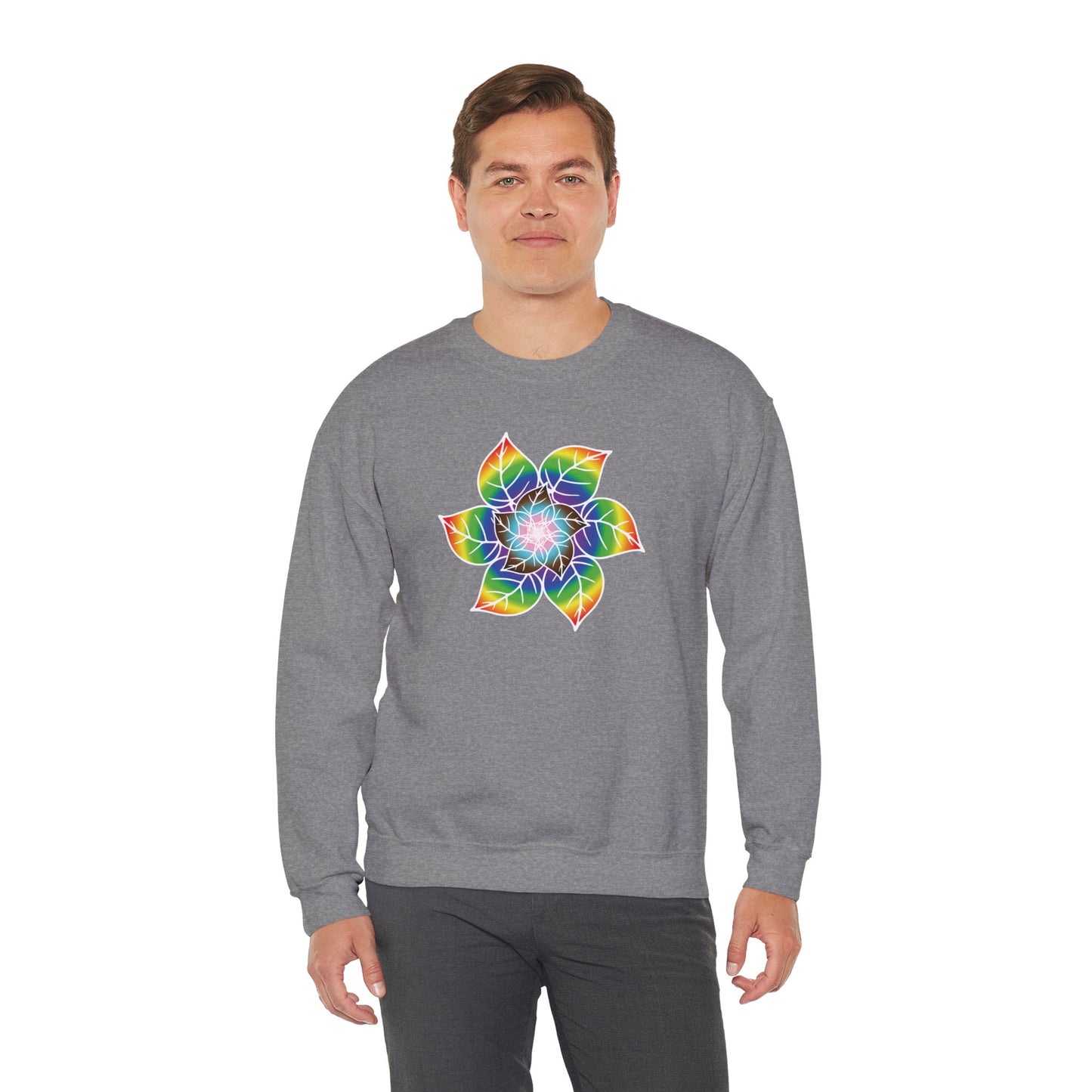 Flower Leaf Pride Sweatshirt