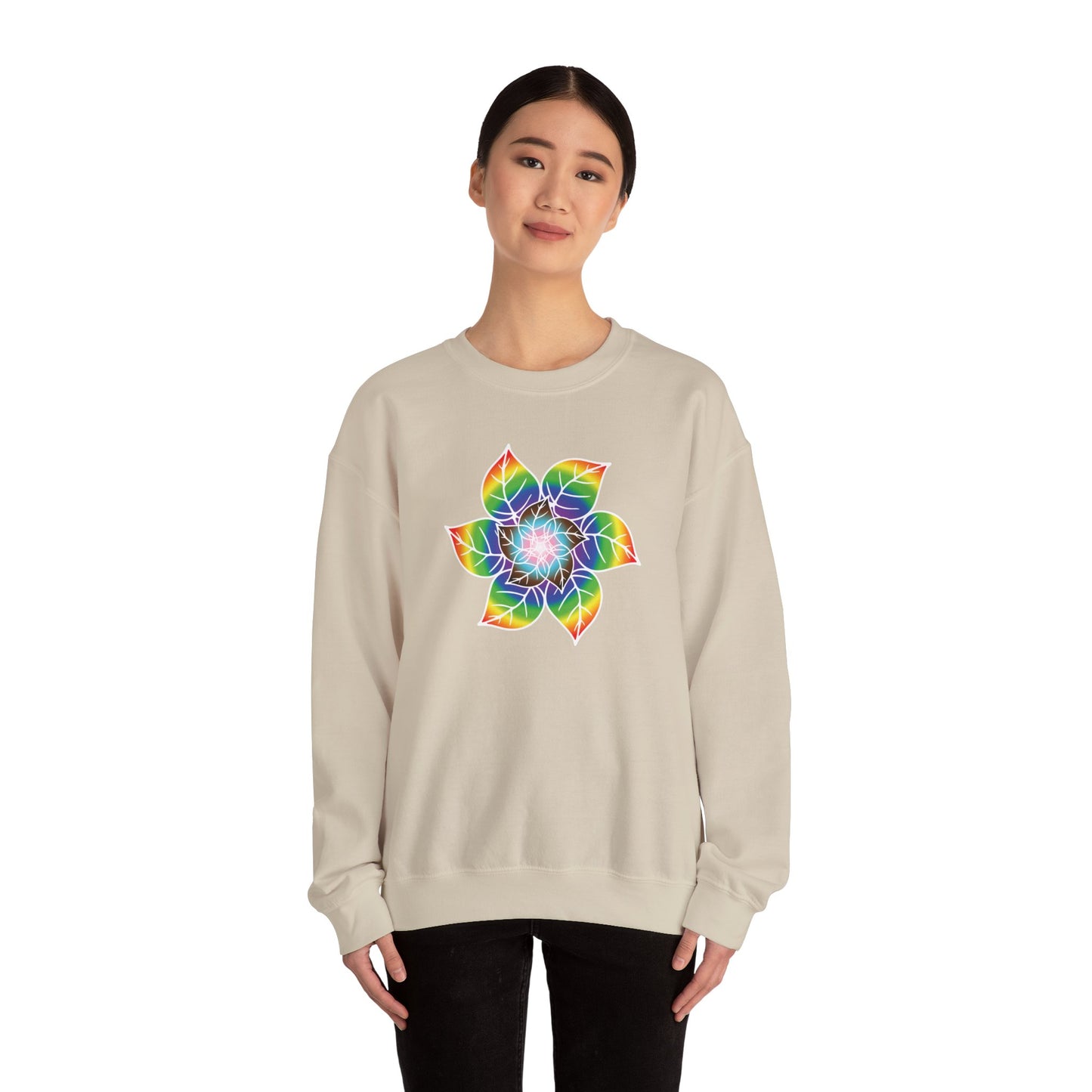 Flower Leaf Pride Sweatshirt