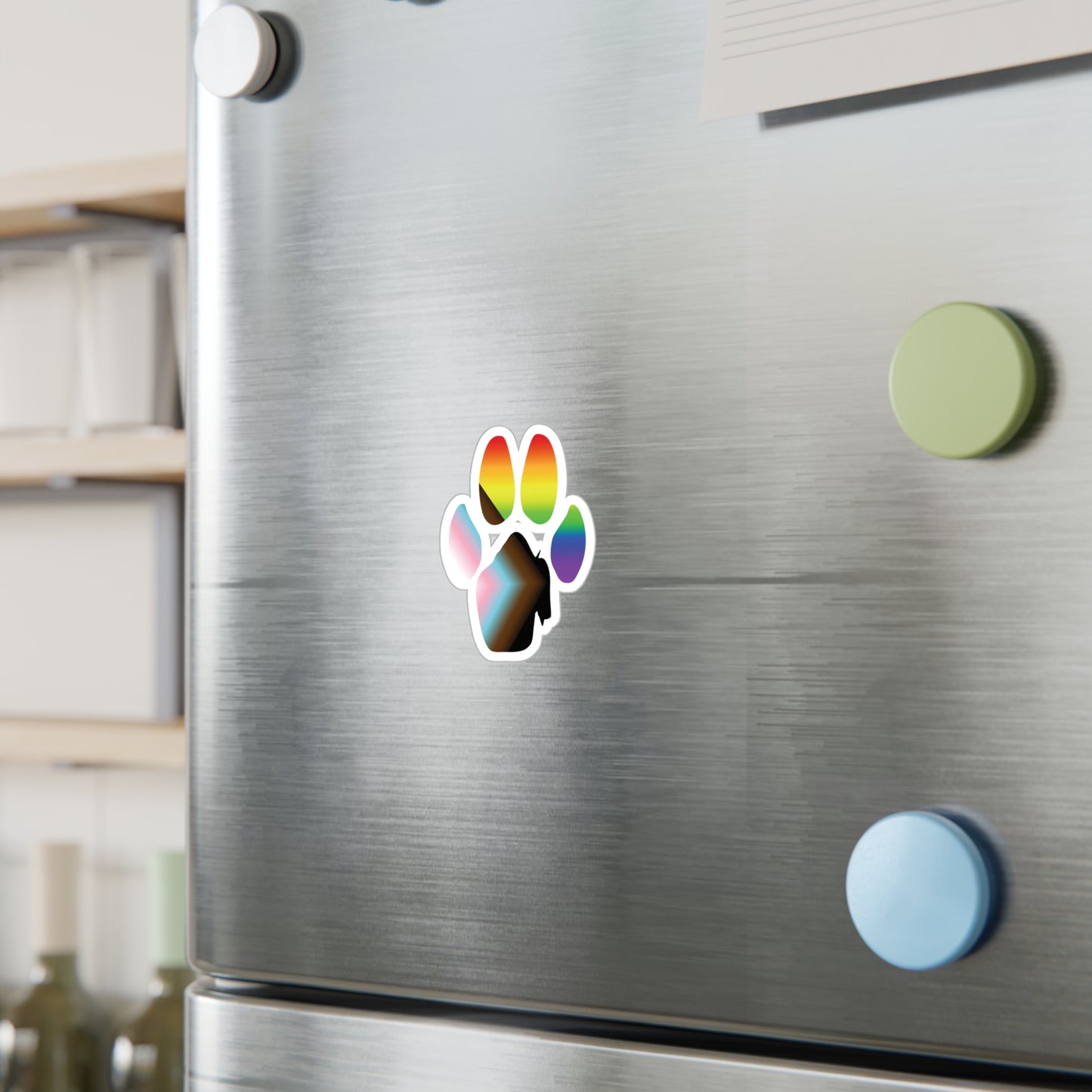 The Pawffalo Pride Vinyl Decal