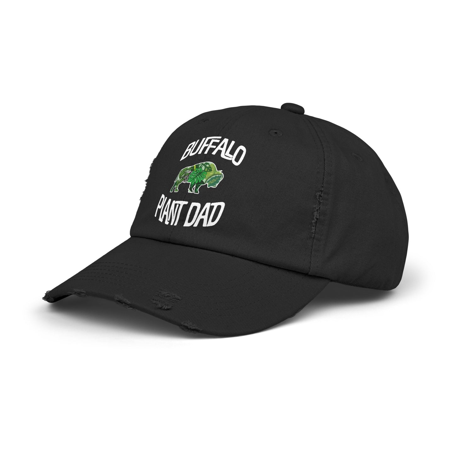 Buffalo Plant Dad Distressed Cap