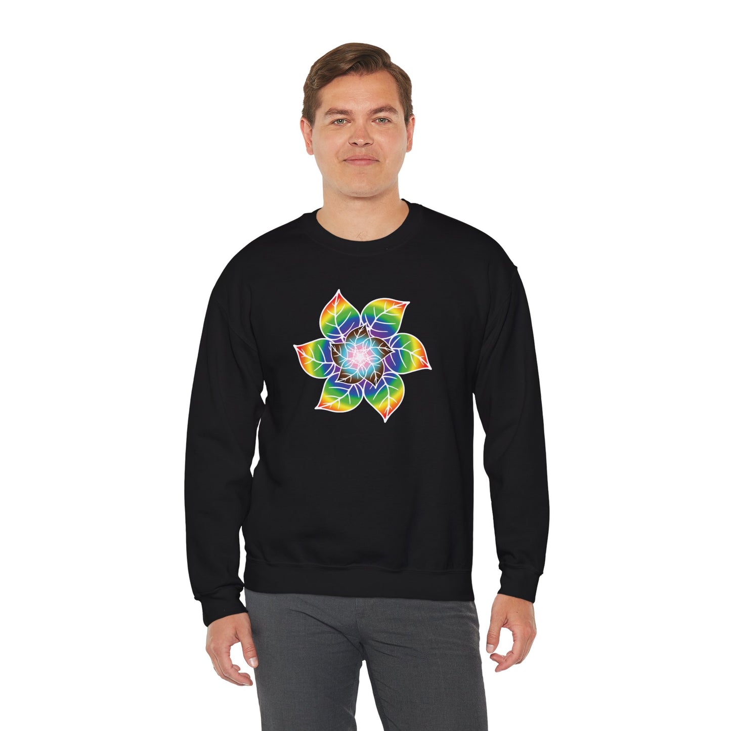 Flower Leaf Pride Sweatshirt