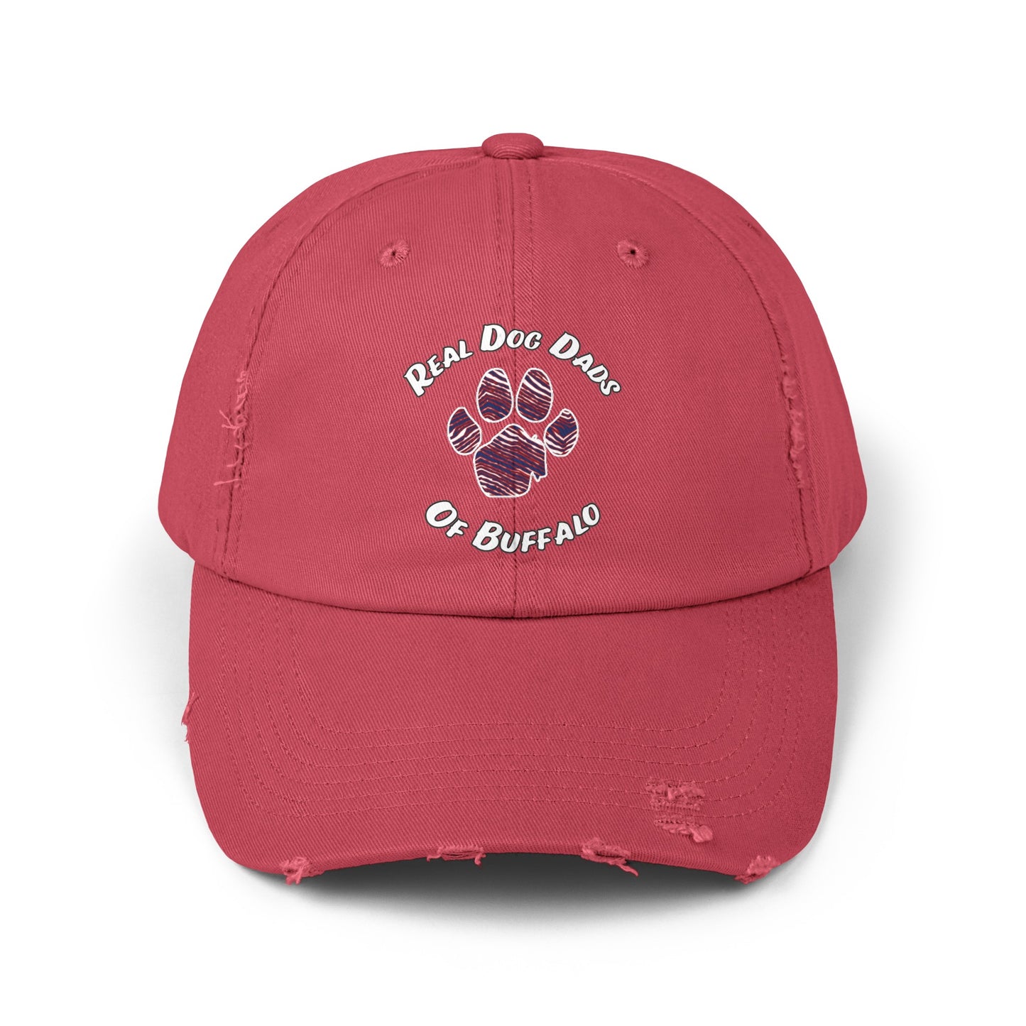 Real Dog Dads of Buffalo Distressed Cap