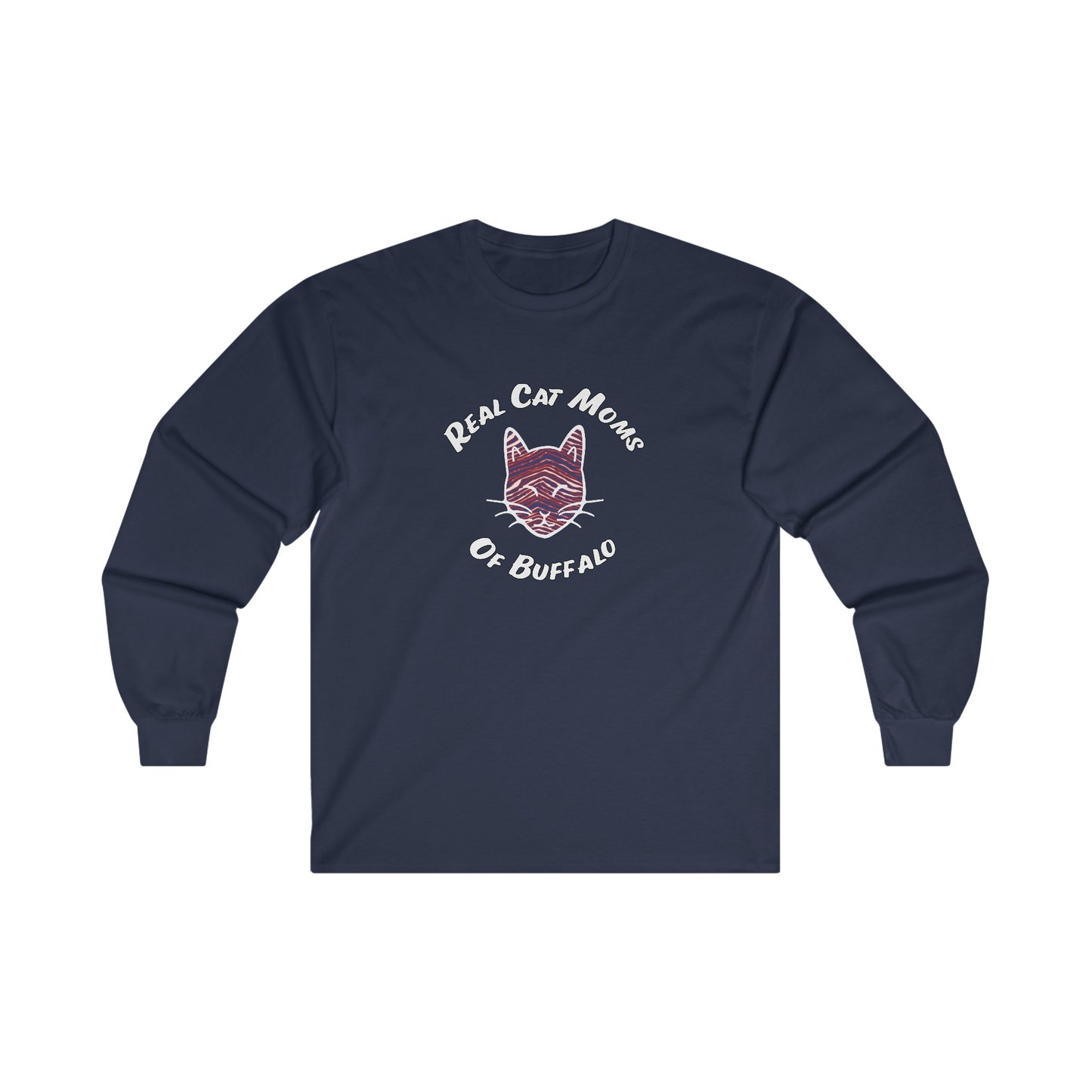 Real Cat Moms of Buffalo Long Sleeve