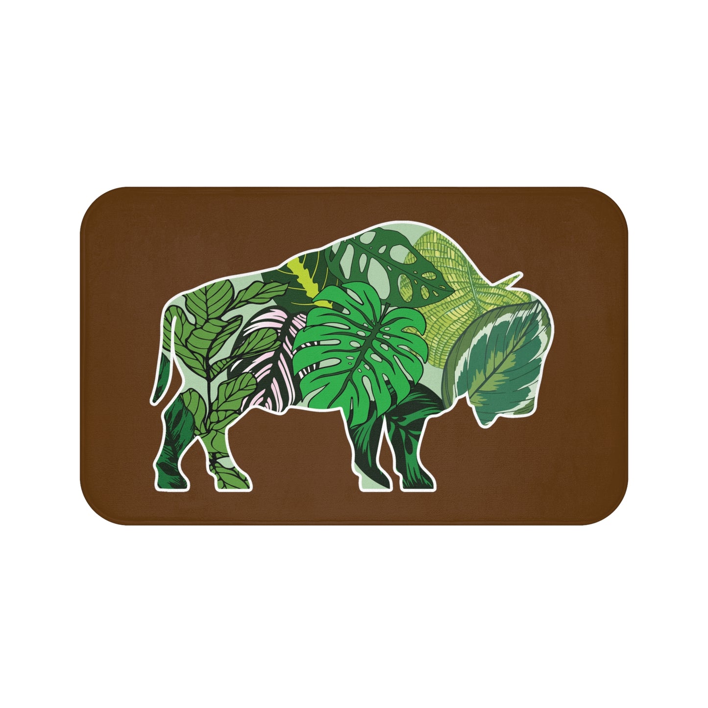 Buffalo Plant Lover Bath Mat