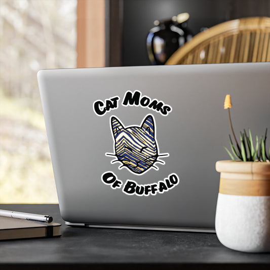 The Cat Mom Vinyl Decal